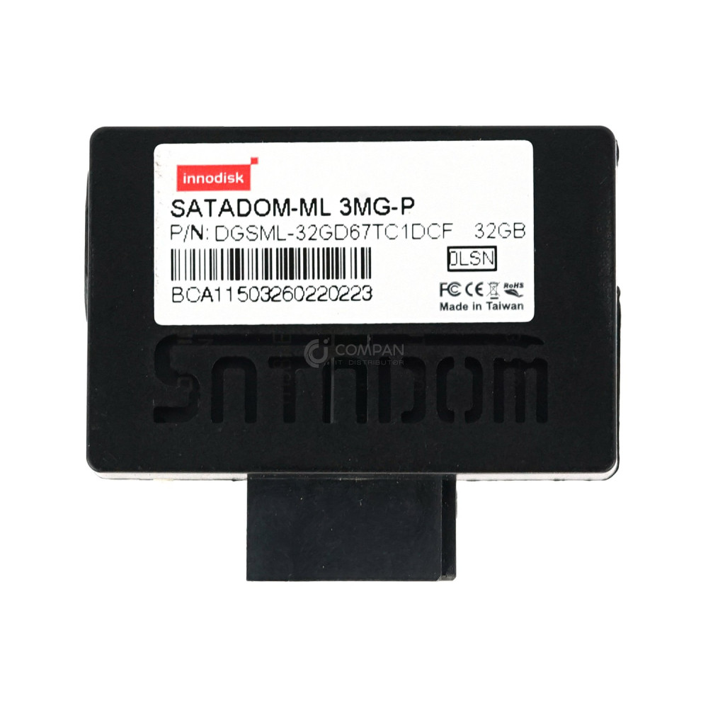 SATADOM-ML 3MG-P INNODISK 32GB SATADOM-ML INDUSTRIAL 3MG-P SERIES CONNECTOR DGSML-32GD67TC1DCF
